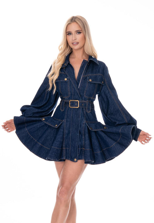VESTIDO DENIM